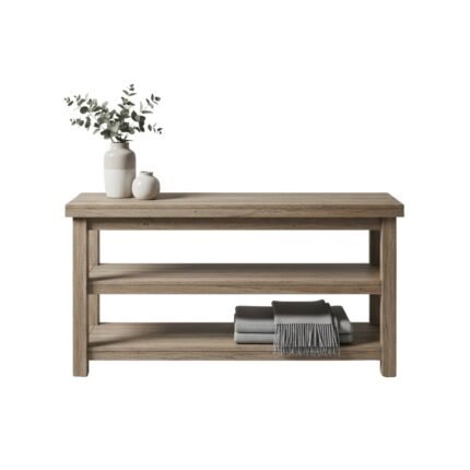 Craviona Modern Farmhouse Sofa Table | Rustic Console Table for Entryway